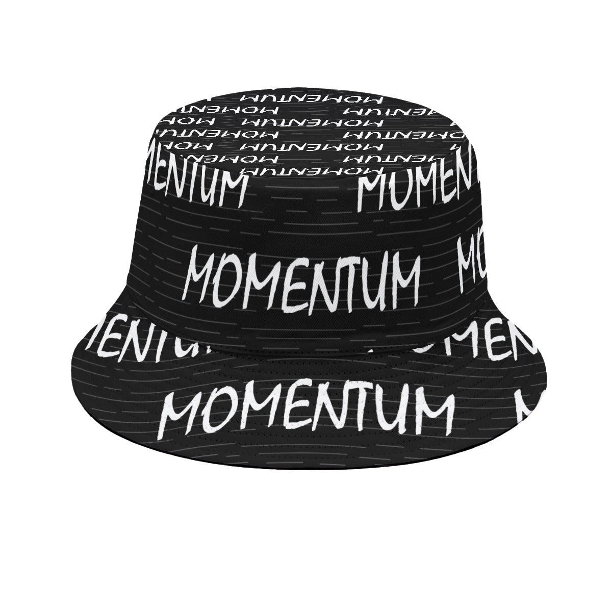 Black Logo Fisherman hat