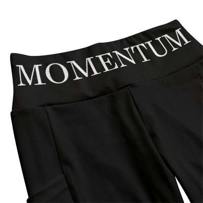 Morgan Black High Waist Leggings With Side Pocket