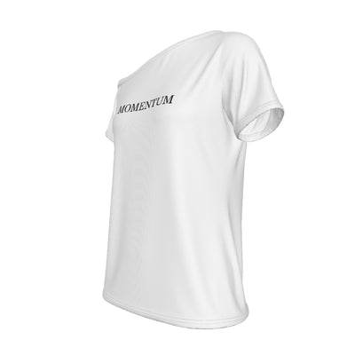 Freedom White Women's Off-Shoulder T-shirt