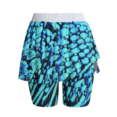 Shakera Printed Women's Sports Skorts