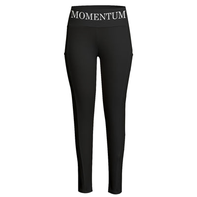 Morgan Black High Waist Leggings With Side Pocket