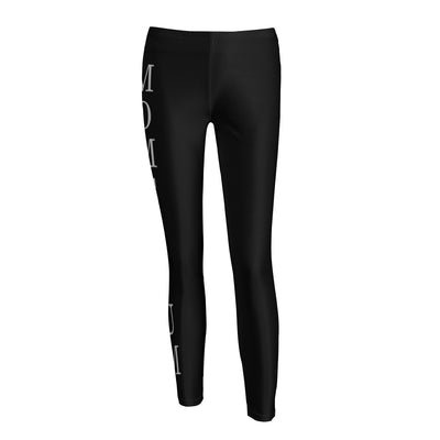 Nila Black Logo leggings